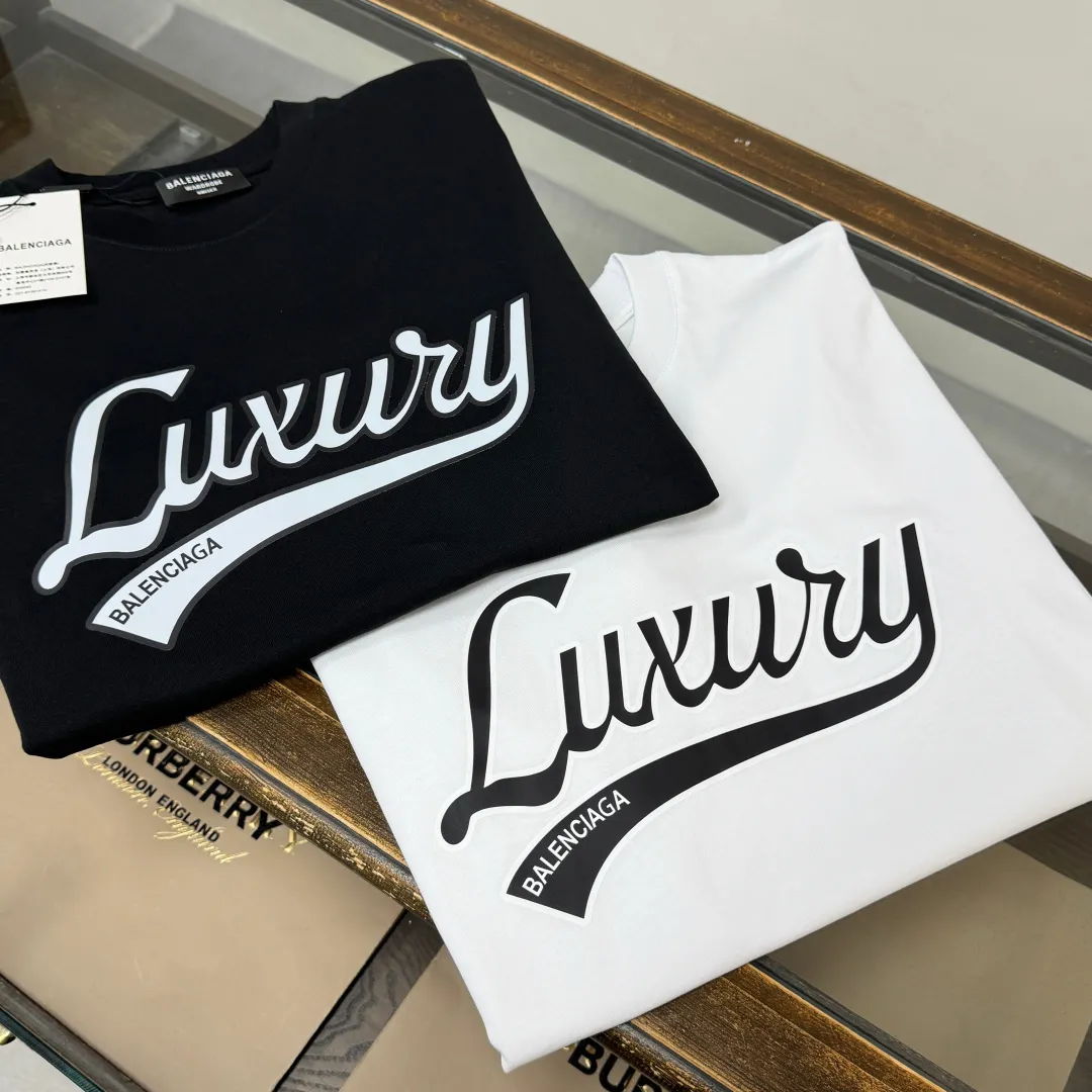 A✨BALENCIAGA 2026 🍃 Classic 👍🏻 😆 ， ， ， logo ， ， 🔥 ， ， ， ， ✂️ 👏 ：Black White Size：M-3XL